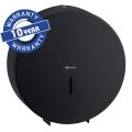 MERIDA STELLA BLACK LINE MEGA toilet paper dispenser, max. roll diameter 28 cm, black